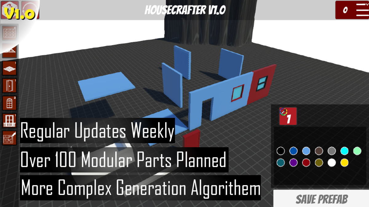 House Crafter V1.0- Modular Building Designer