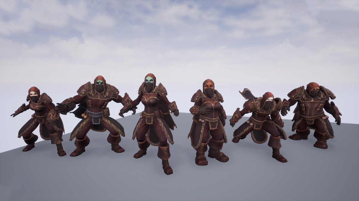 Stylized Medieval Thief Outfit