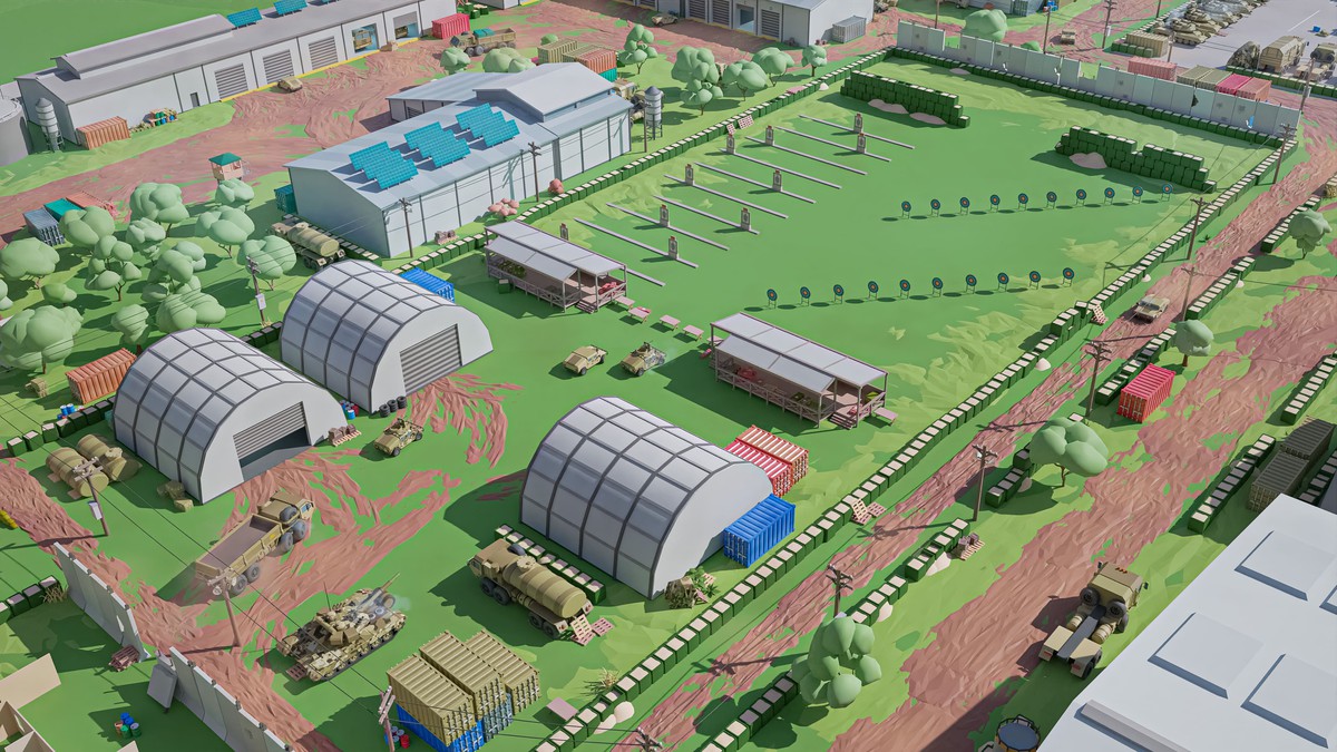 Military 2 - Low Poly 3D Models Pack