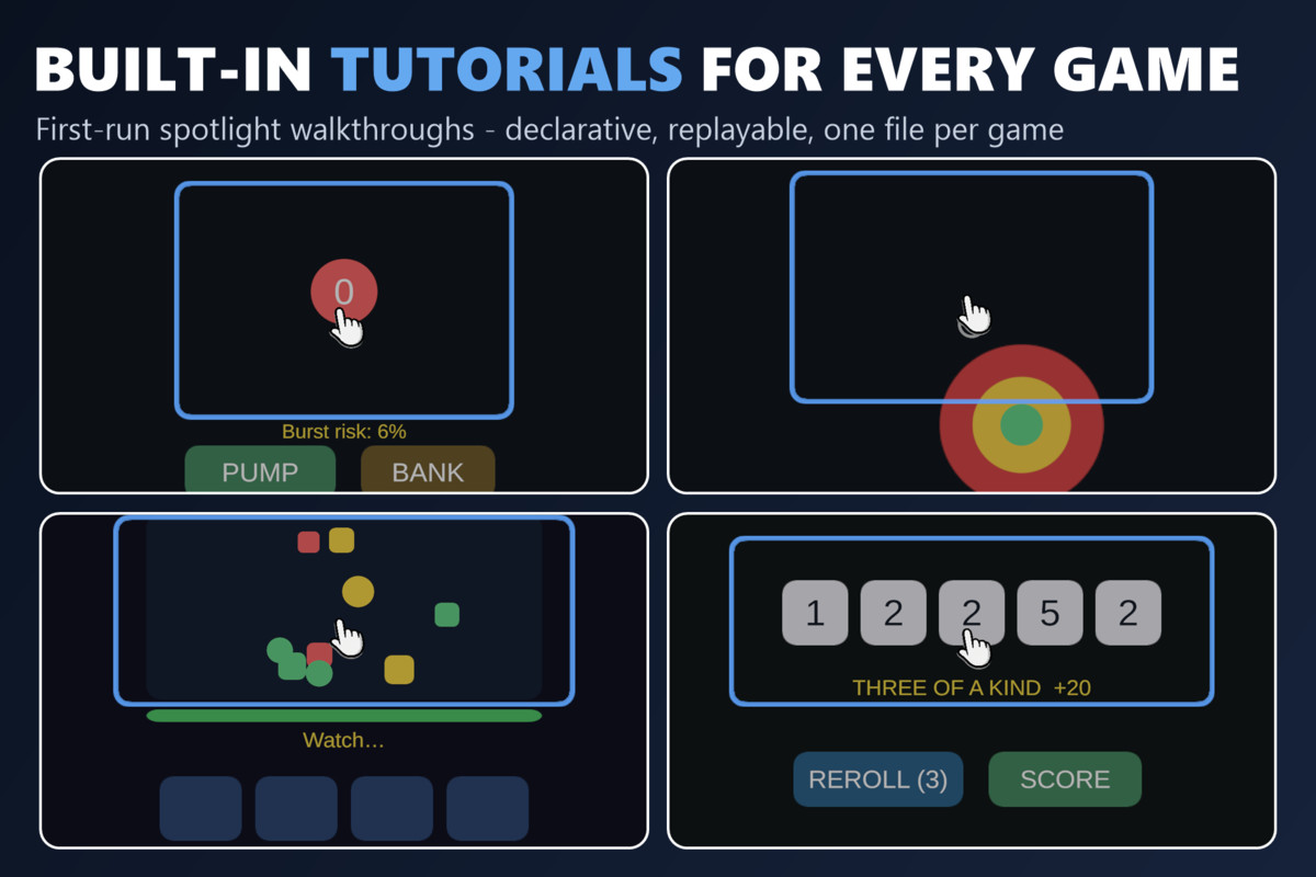 Mini Game Templates Casual 4.0 - 10 Casual Starters for Unity