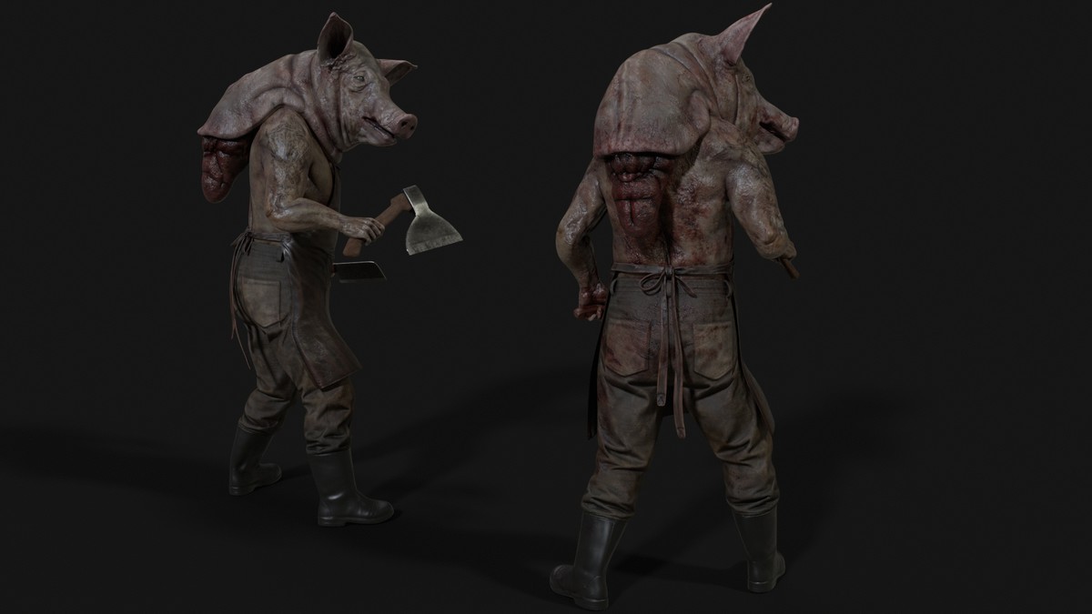 Pig-headed butcher