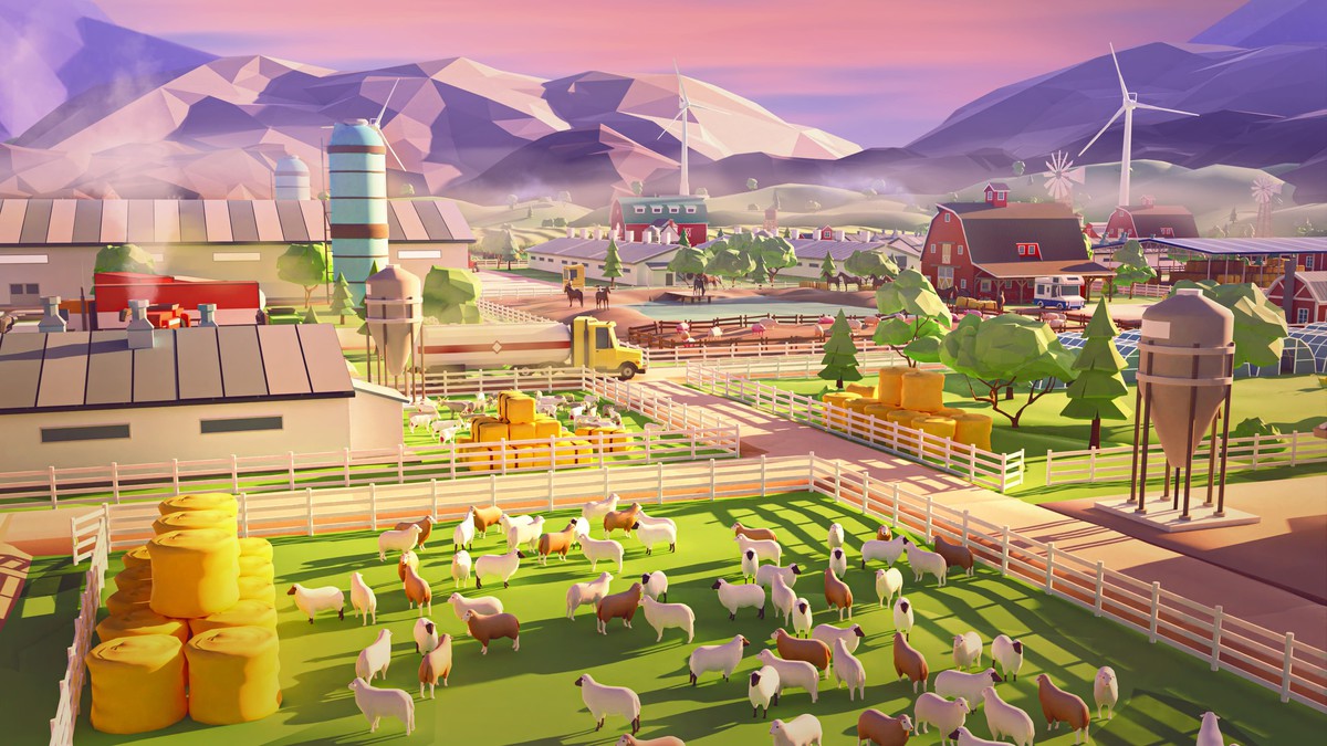 Farm - Low Poly 3D Models Pack