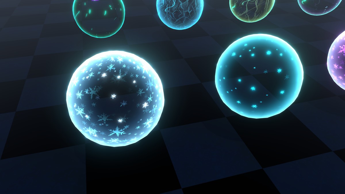 Frozen Ghostly Hologram Shader