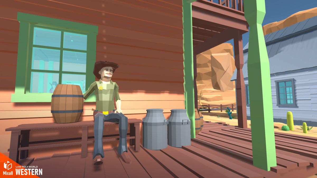LOW POLY WORLD - WESTERN