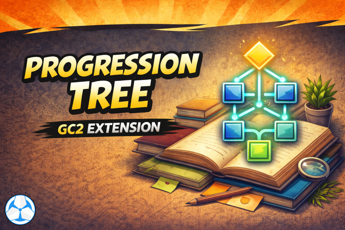 Progression Tree Builder for Game Creator 2