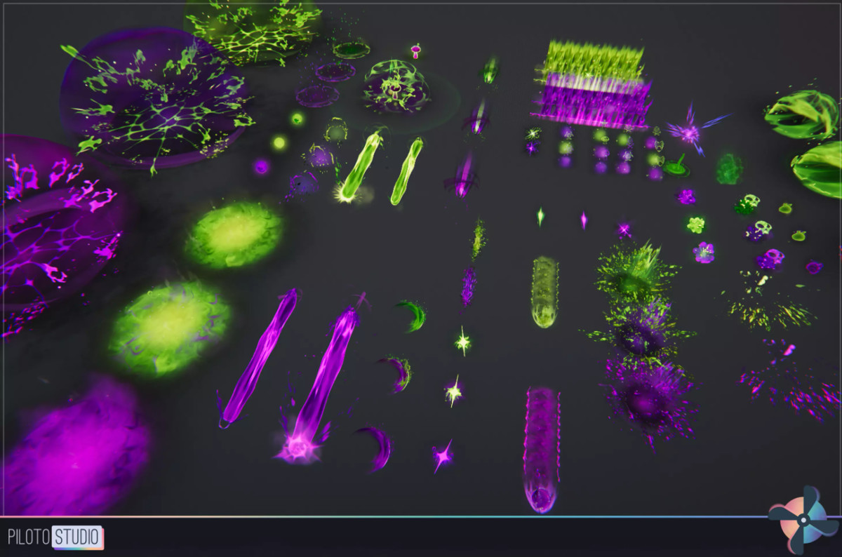 Poison and Acid Stylized VFX