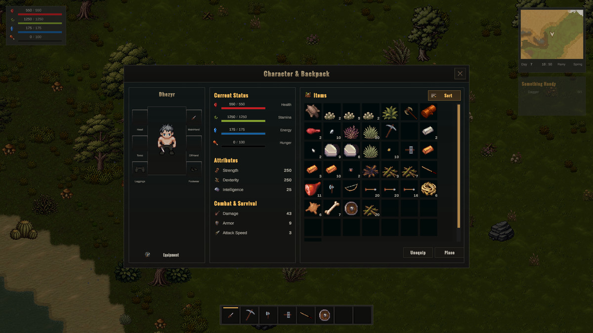 2D Top Down RPG Sandbox Project