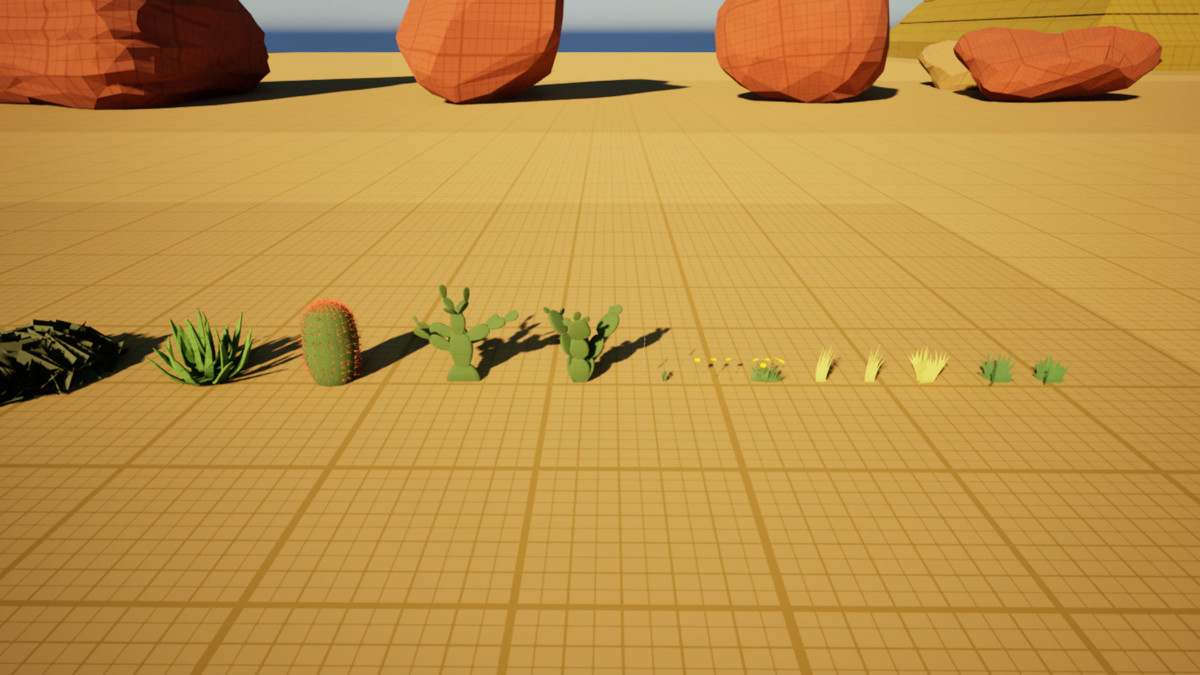 Desert Blockout Kit – 236 Modular Assets | Villages, Temples & Open Worlds