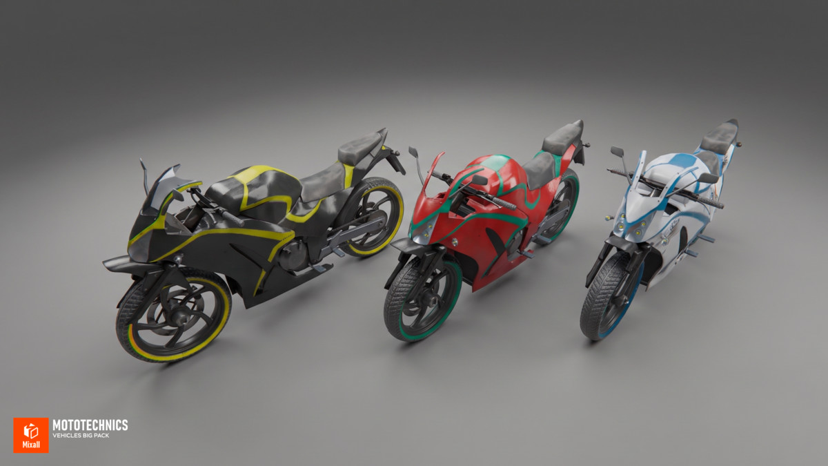 India City Kit - Modular Street Environment, People, Motorbikes