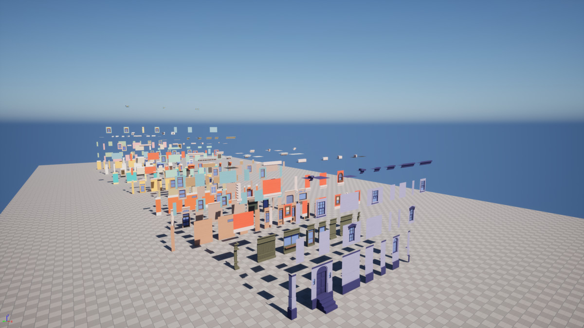 Modular Stylized Cartoon City Pack [Desktop & Mobile]