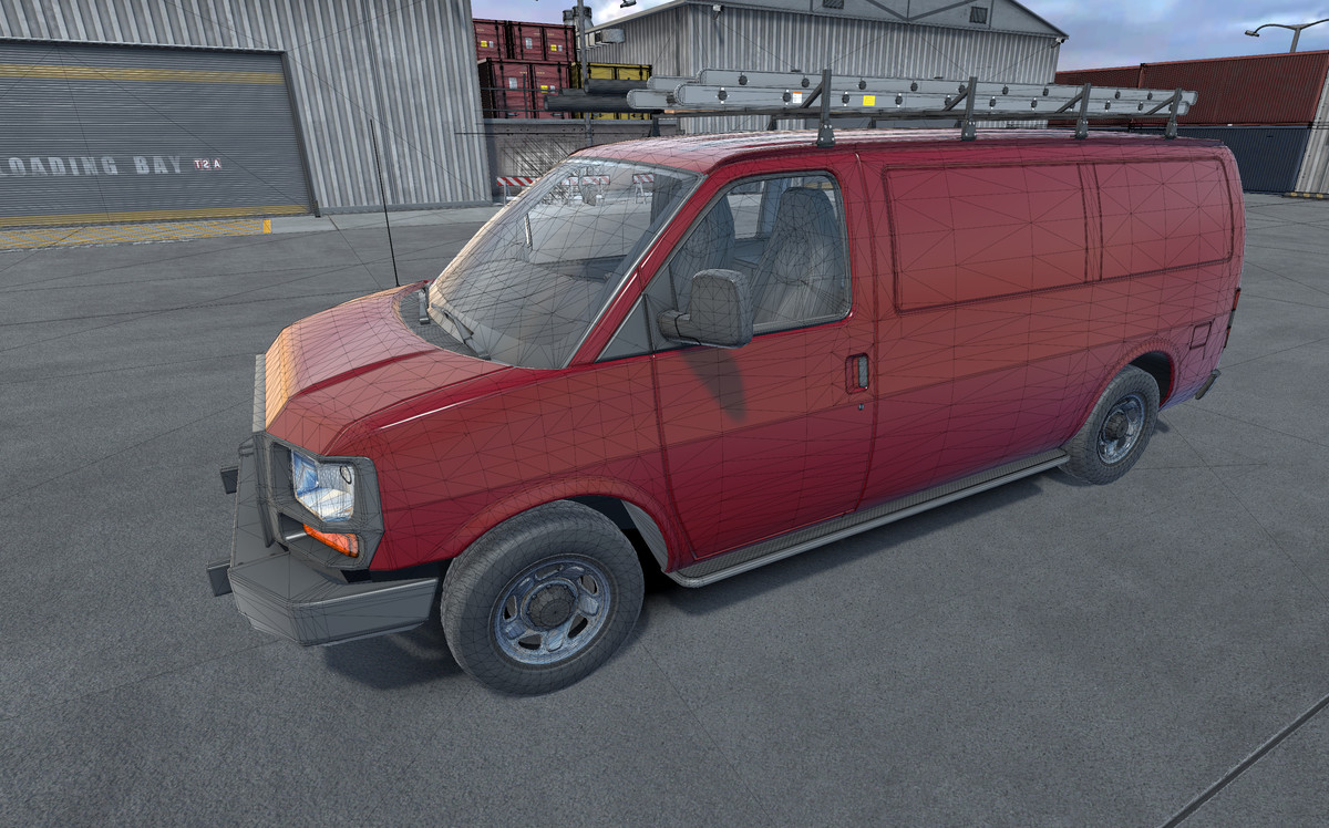 Modern utility van