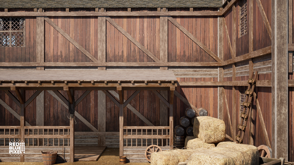 Medieval Horse Stable