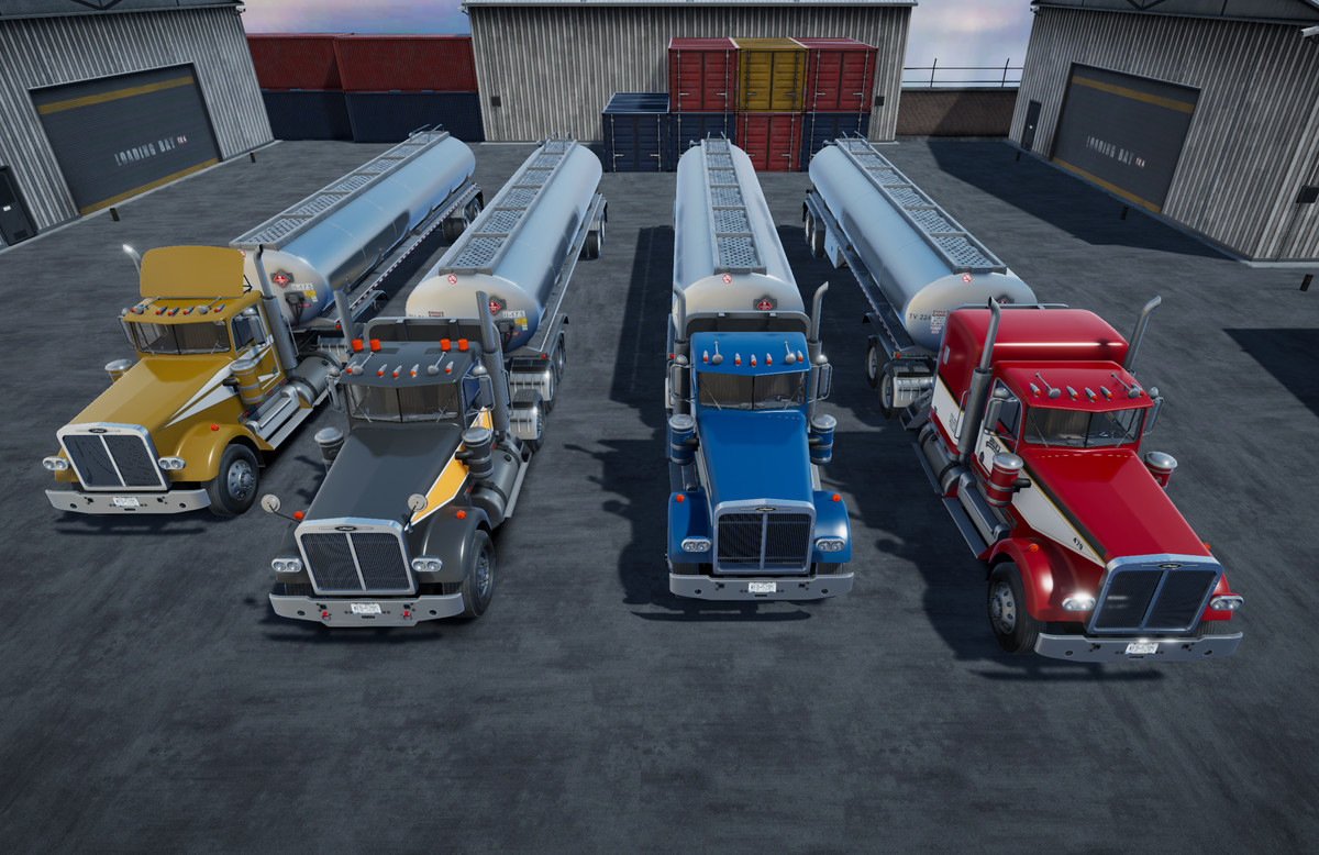 80s Semitruck Tanker