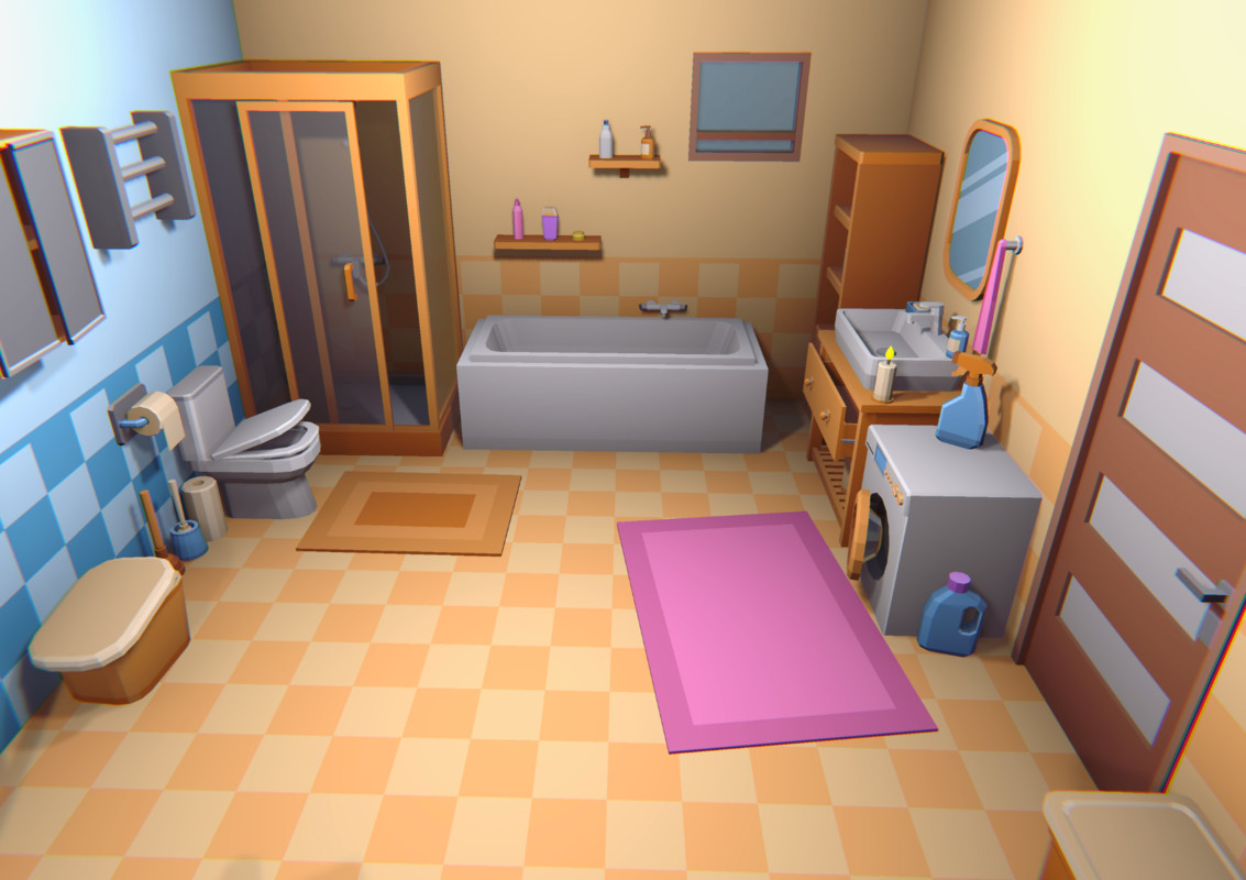 Cozy Bathroom Interiors