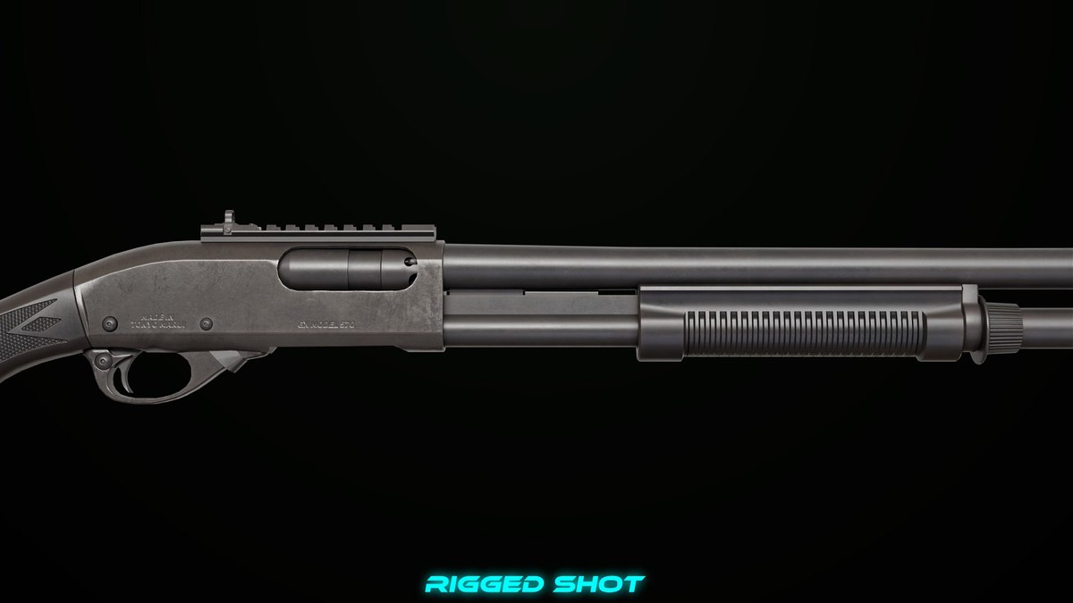 Shotgun Collection 01 URP HDRP Textures