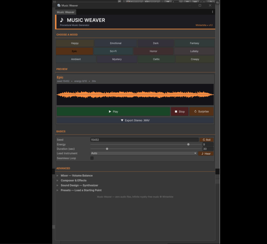 Music Weaver