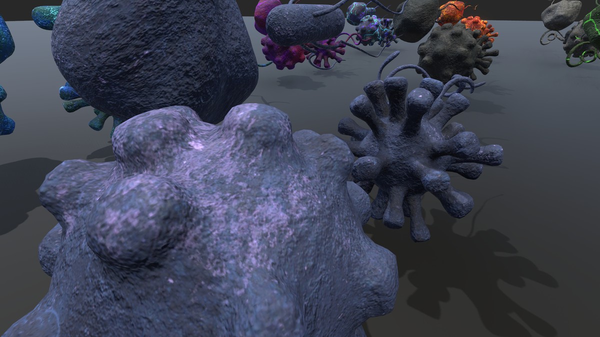 Fantasy Viruses 3D