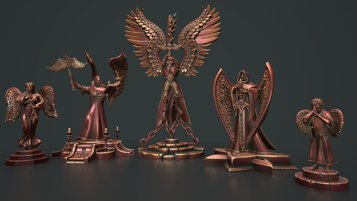 Dark Statues Pack
