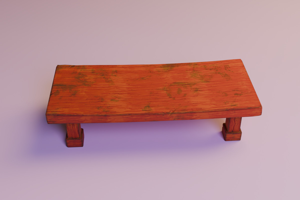Wooden Bench Mini Pack