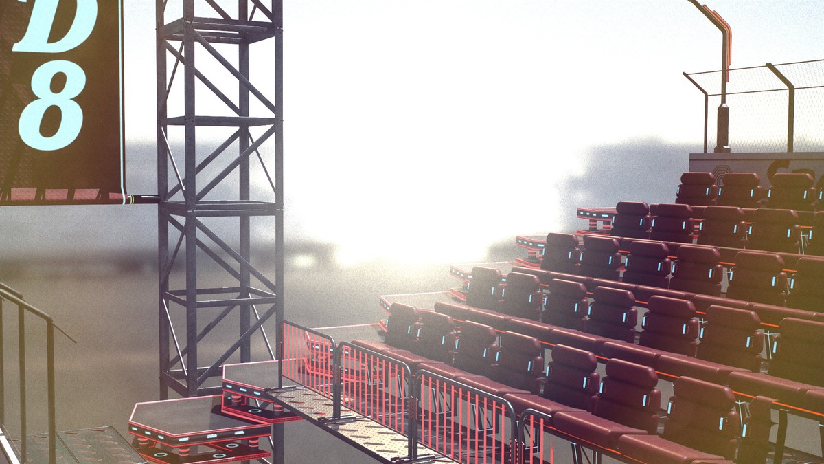 Sci Fi Race Grandstand