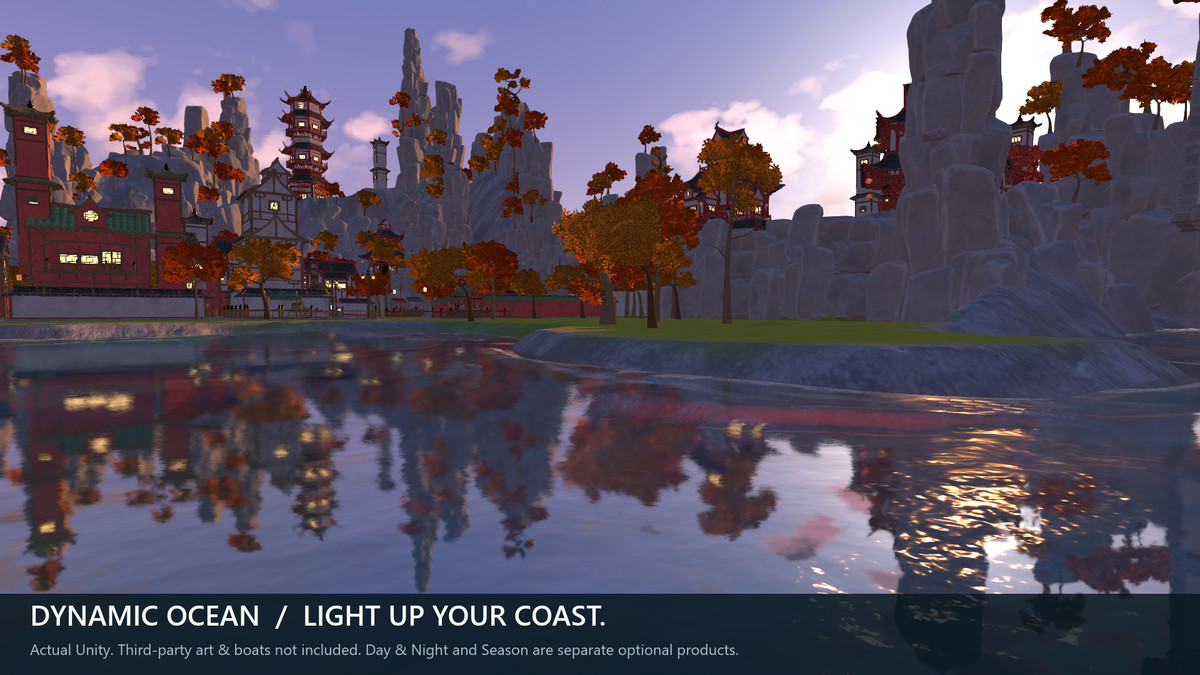 Celestial Cycle: Dynamic Ocean – URP Ocean & Shore Water