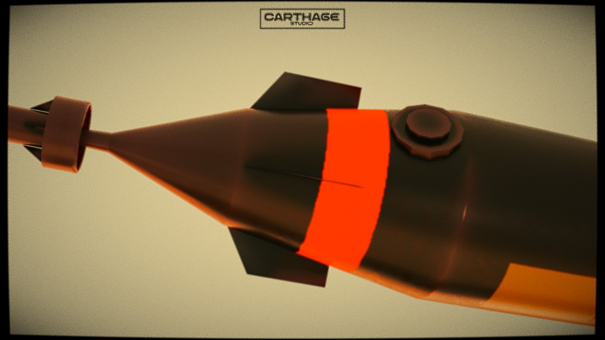 Modular lowpoly Missile & Launcher Pack