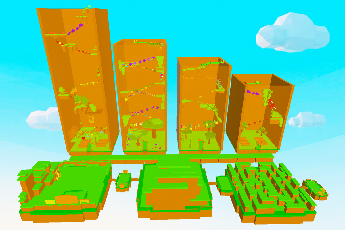 OBBY Garden Parkour & Platform Mega Pack