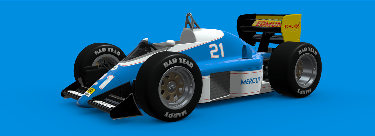 Cartoon Formula 1986