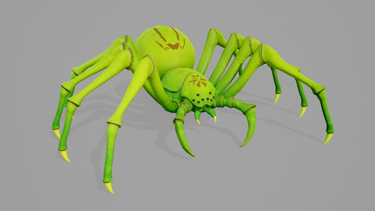 Stylized Spider 7 Skin Variants Pack