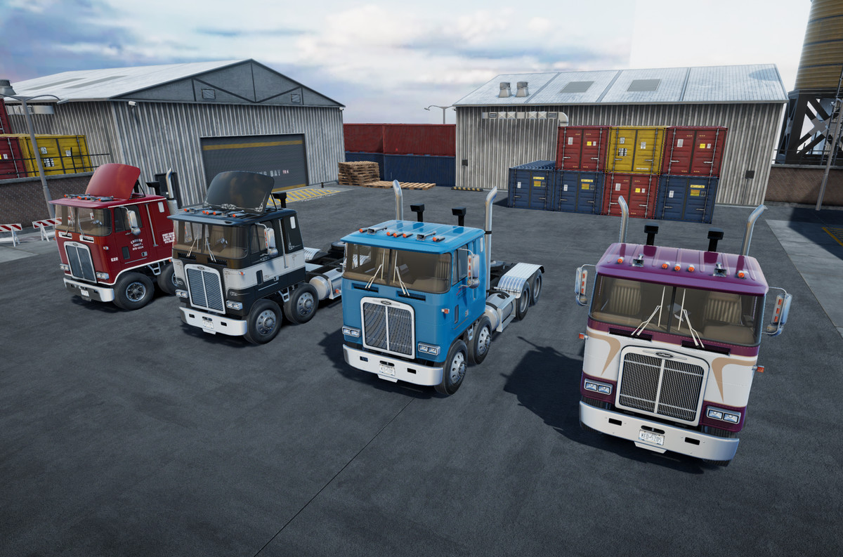 TwinSteer cabover truck