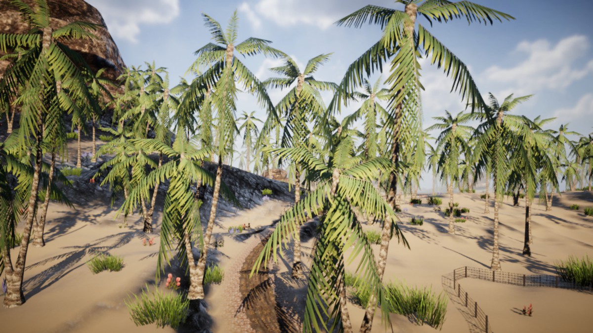 Mobile Palm Tree Bundle (for URP)