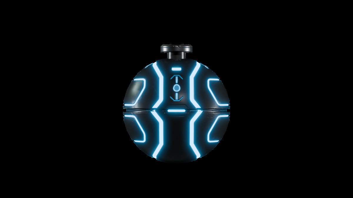 Sci-Fi Weapons - Neon SciFi Grenades with 5 Skins per Weapon