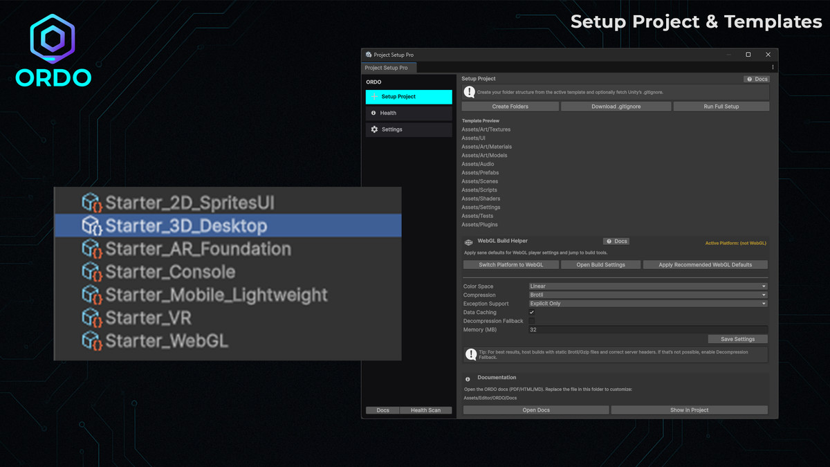 ORDO - Project Automation Organizer