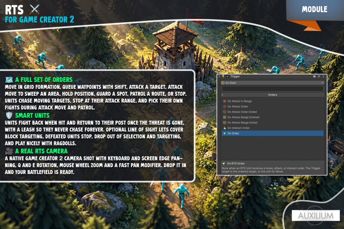 RTS for Game Creator 2