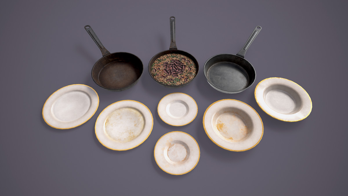 Retro Kitchen Props