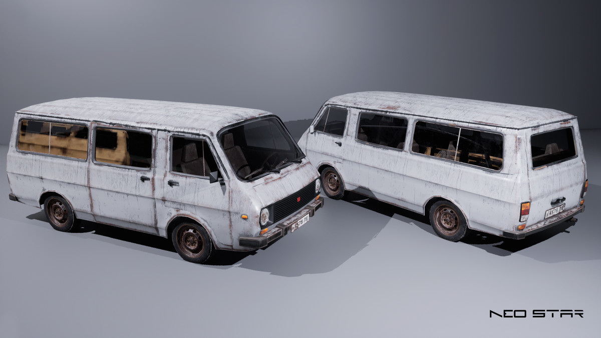 Old Soviet Cars Pack