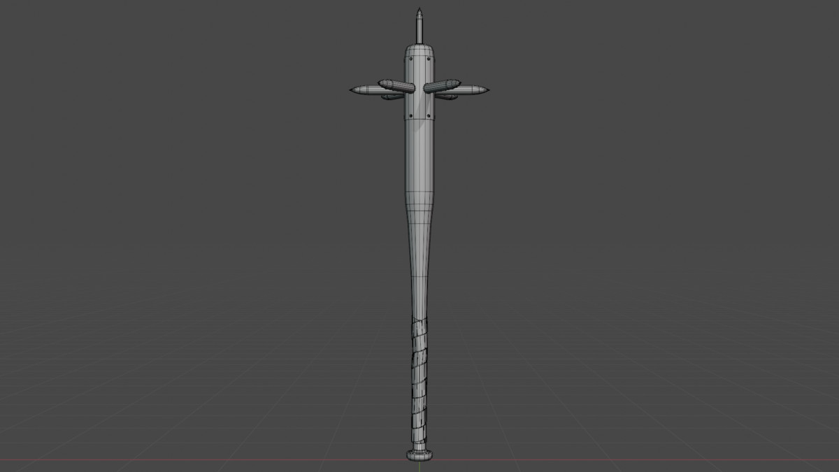 The Skullsplitter - Melee Weapon