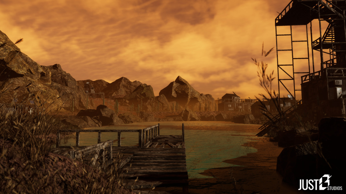 Modular Post Apocalyptic Desert Environment (Desert City,Desert Village)