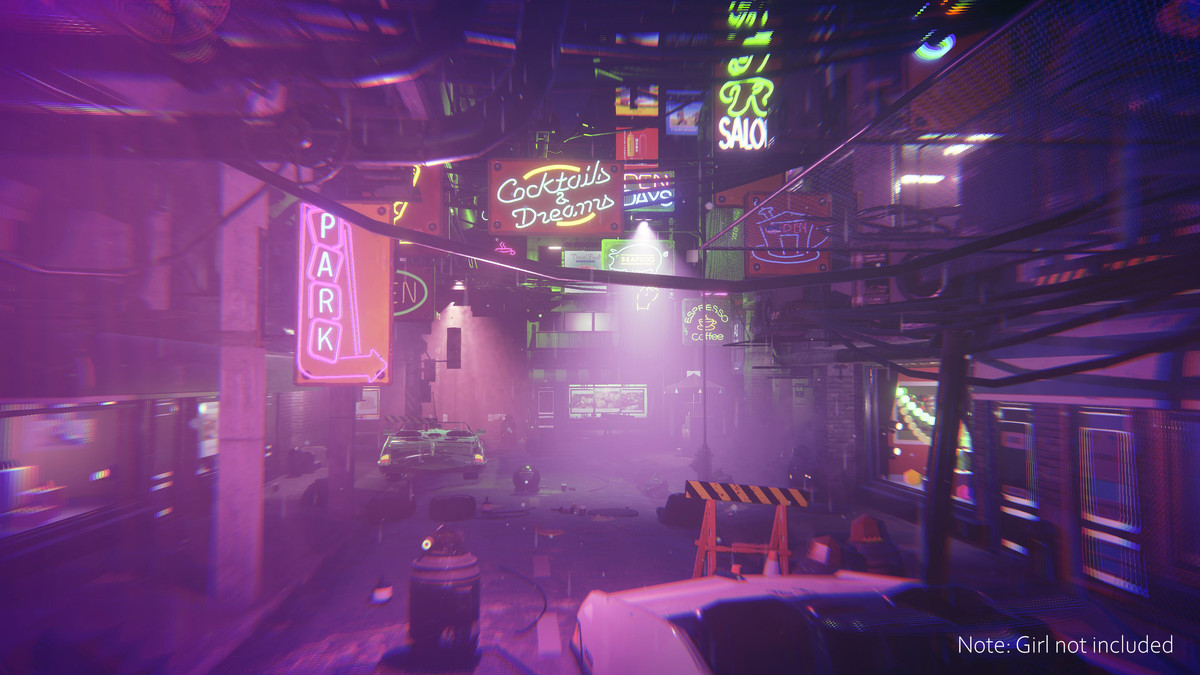 Cyber City (Mega Bubble) - cyberpunk