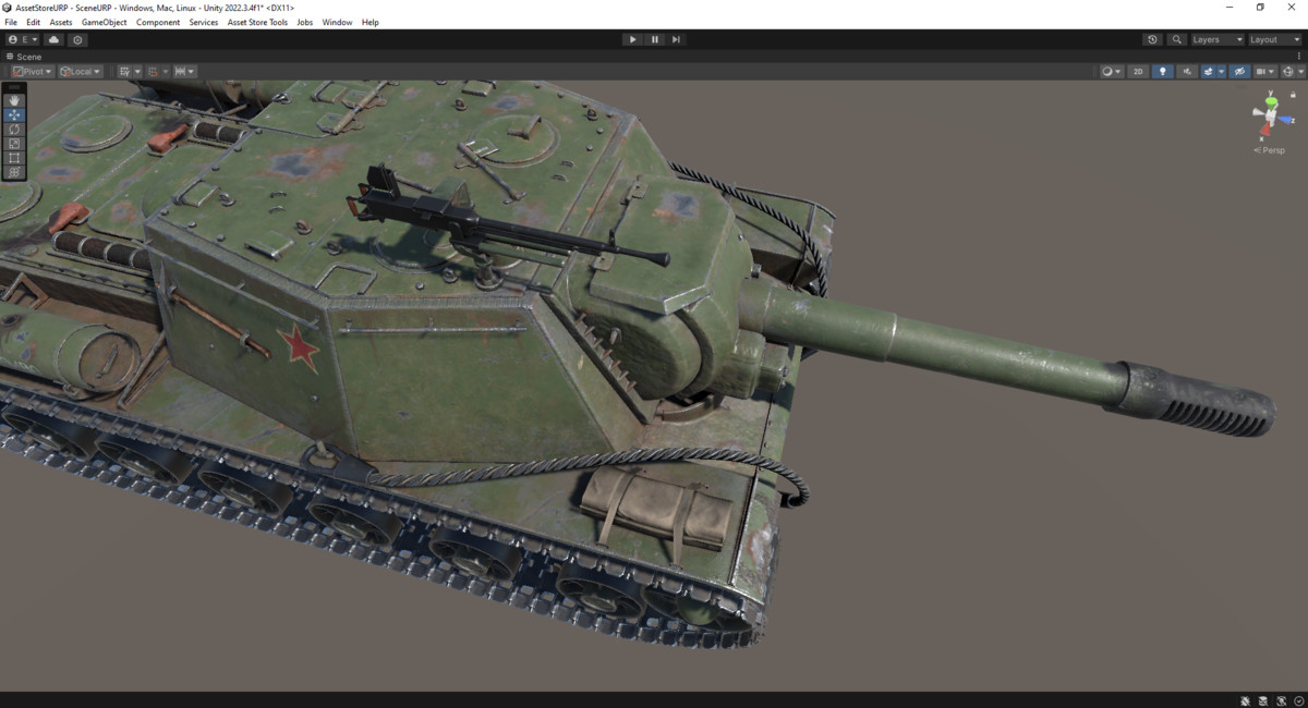 Howitzer Rigged SU-152
