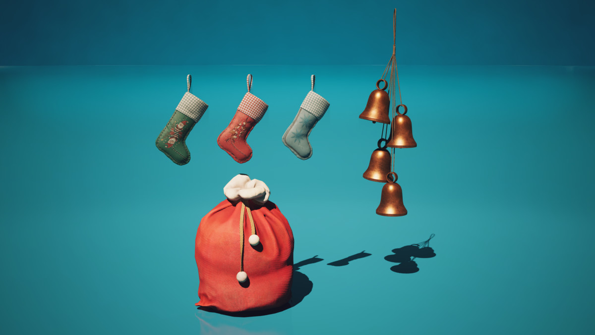 Christmas Decor Props/Asset Pack