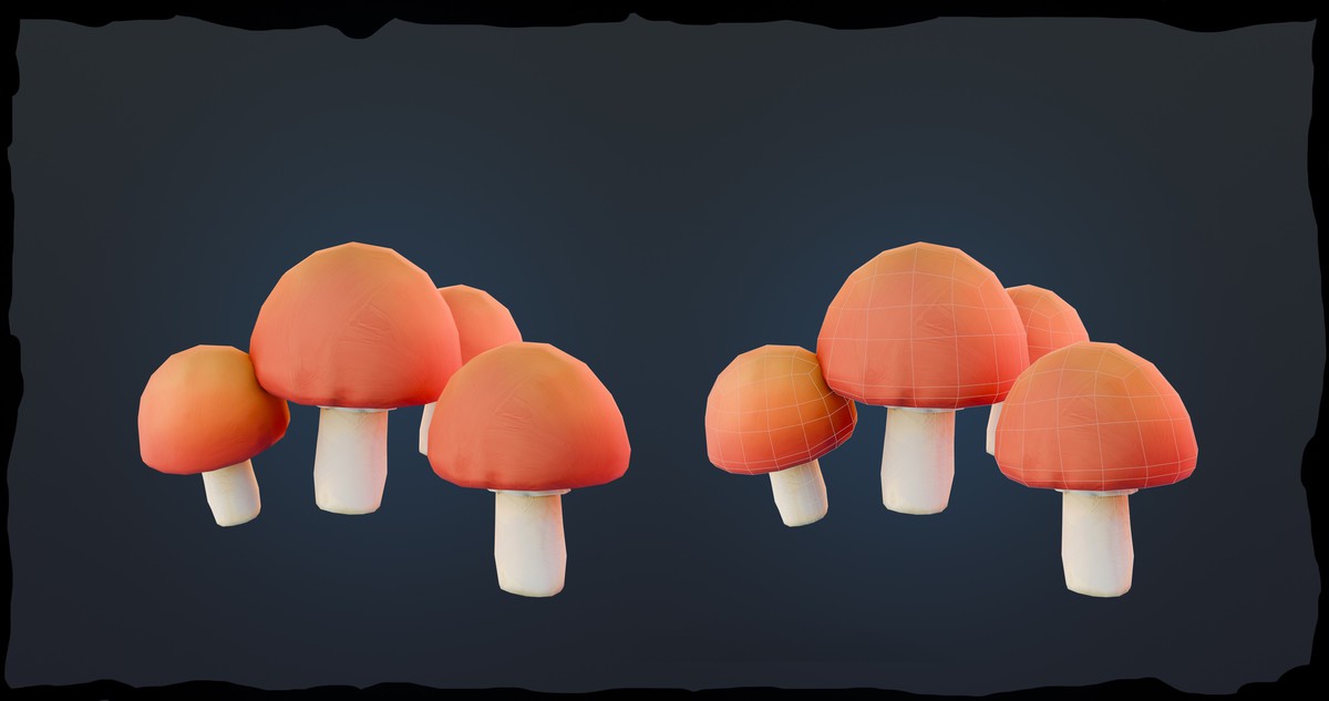 Stylized_Plants_Flowers_Mushrooms