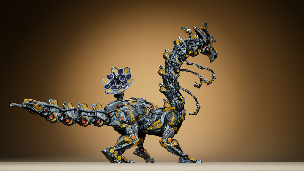 Sci-Fi Dino Long-Neck