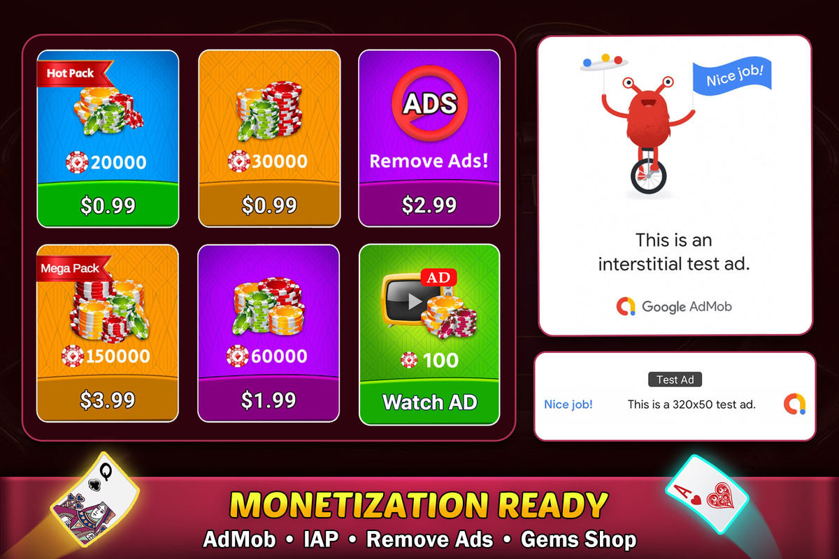 Rummy Card Game : Complete Ready-to-Publish Game Template