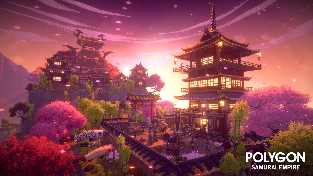Samurai Empire - Synty POLYGON - Stylized Low Poly Assets
