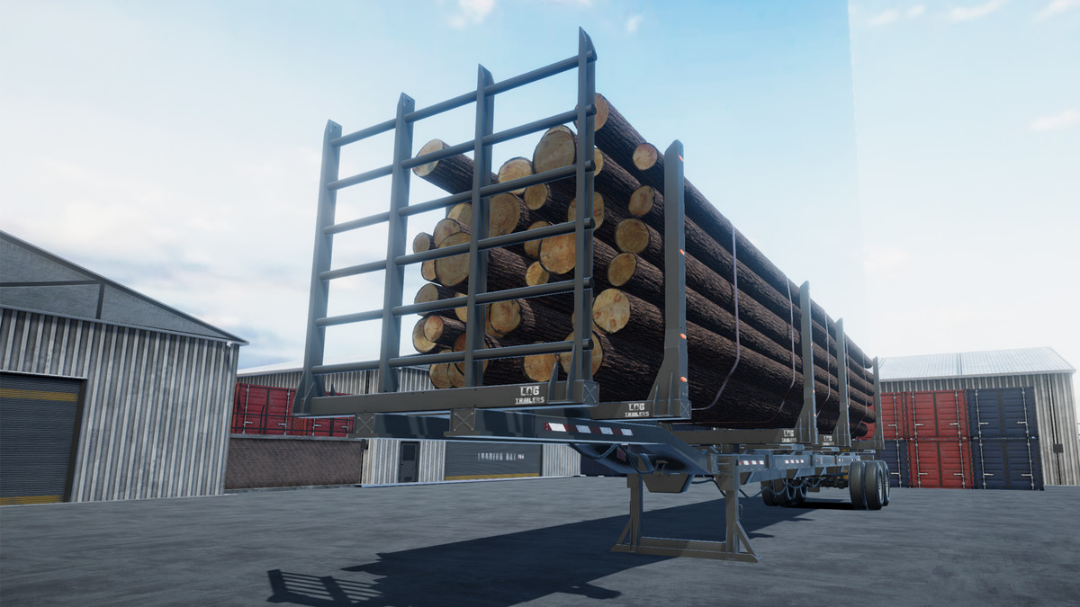 Cabover log truck