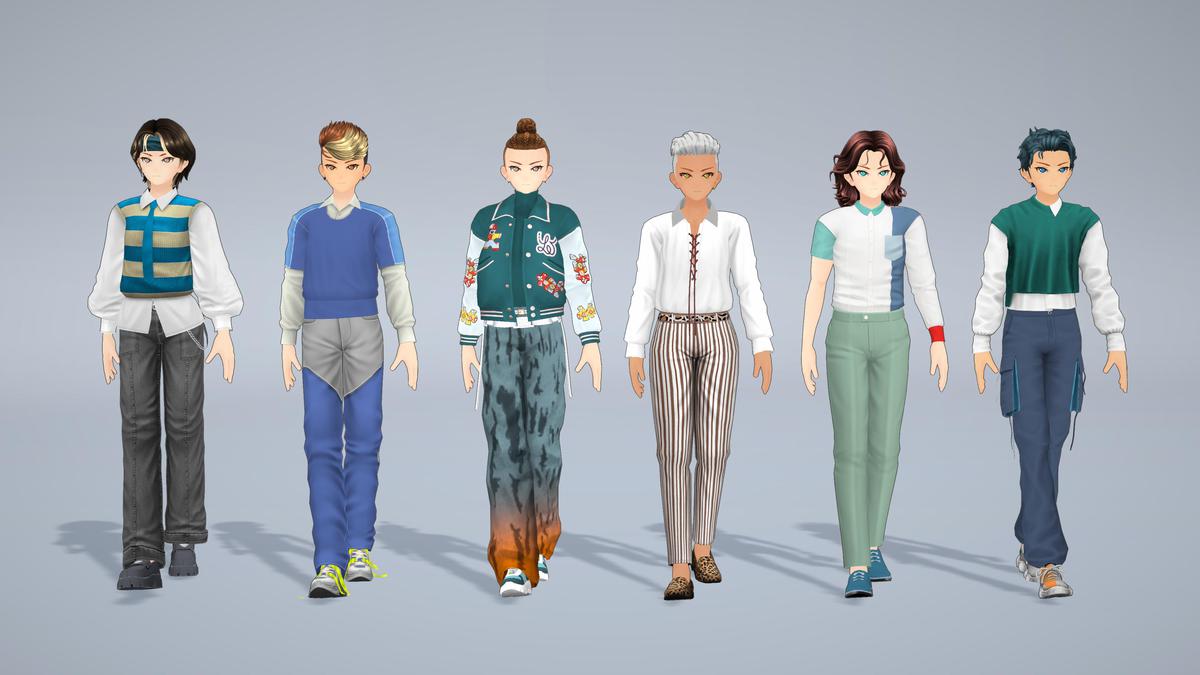 Anime Character Dancer - Combo 3 (12 outfits)