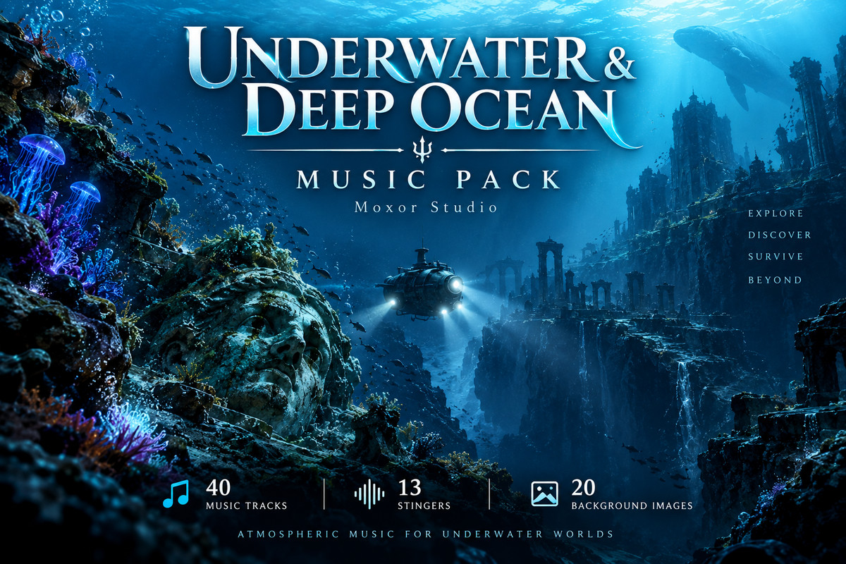 Underwater & Deep Ocean Music Pack