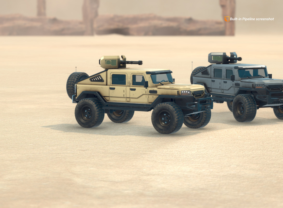 Combat Military Vehicle - Drivable 4x4 Pickup Truck