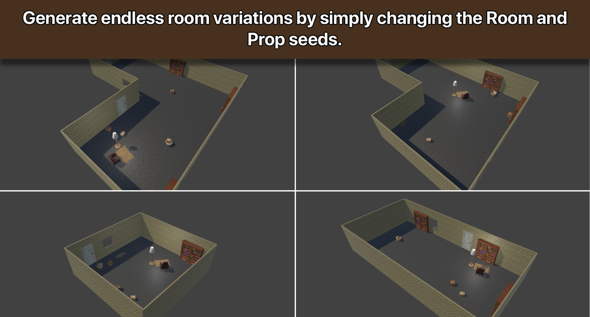 Procedural World-Level Generator - Cities, Terrain, Maze, Dungeon, Room Builder